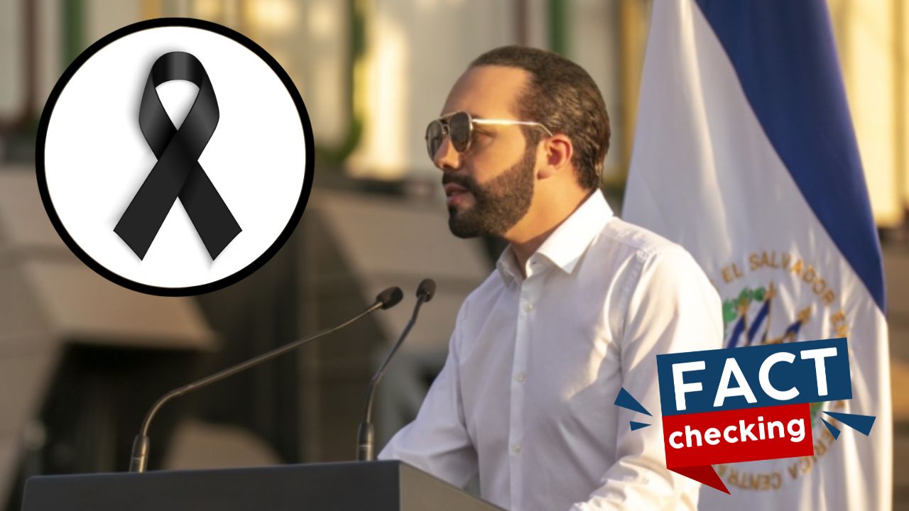 ¿Muere presidente de El Salvador? La verdad detrás del rumor sobre la muerte de Nayib Bukele Imagen de ¿Muere presidente de El Salvador? La verdad detrás del rumor sobre la muerte de Nayib Bukele