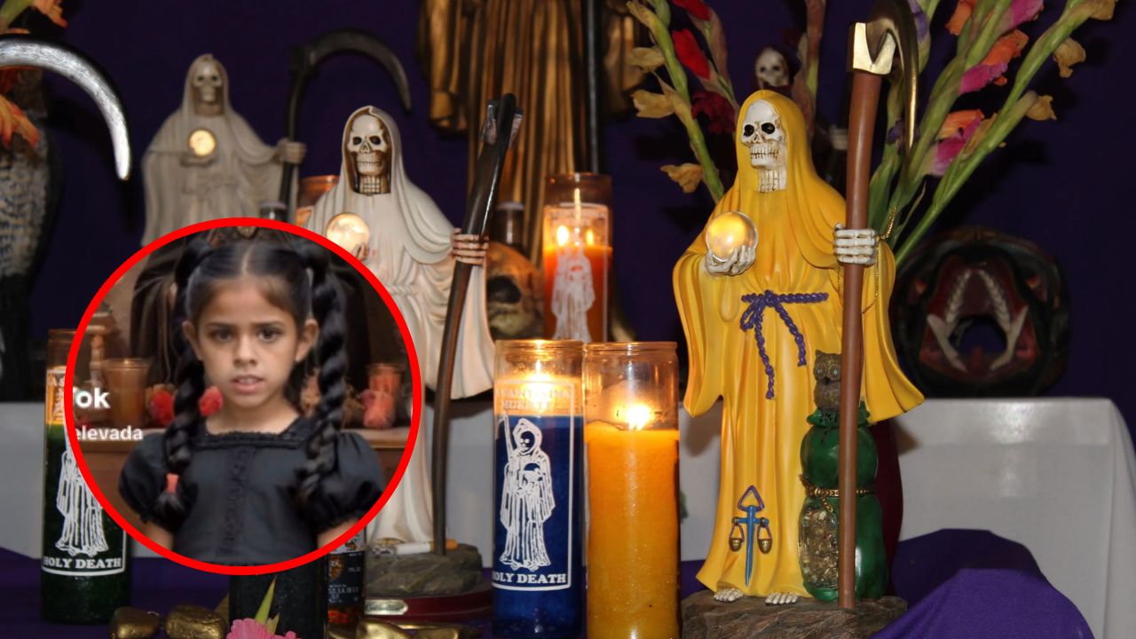 Imagen de Neri Sánchez de los Santos: está es la historia viral de TikTok que involucra a la Santa Muerte