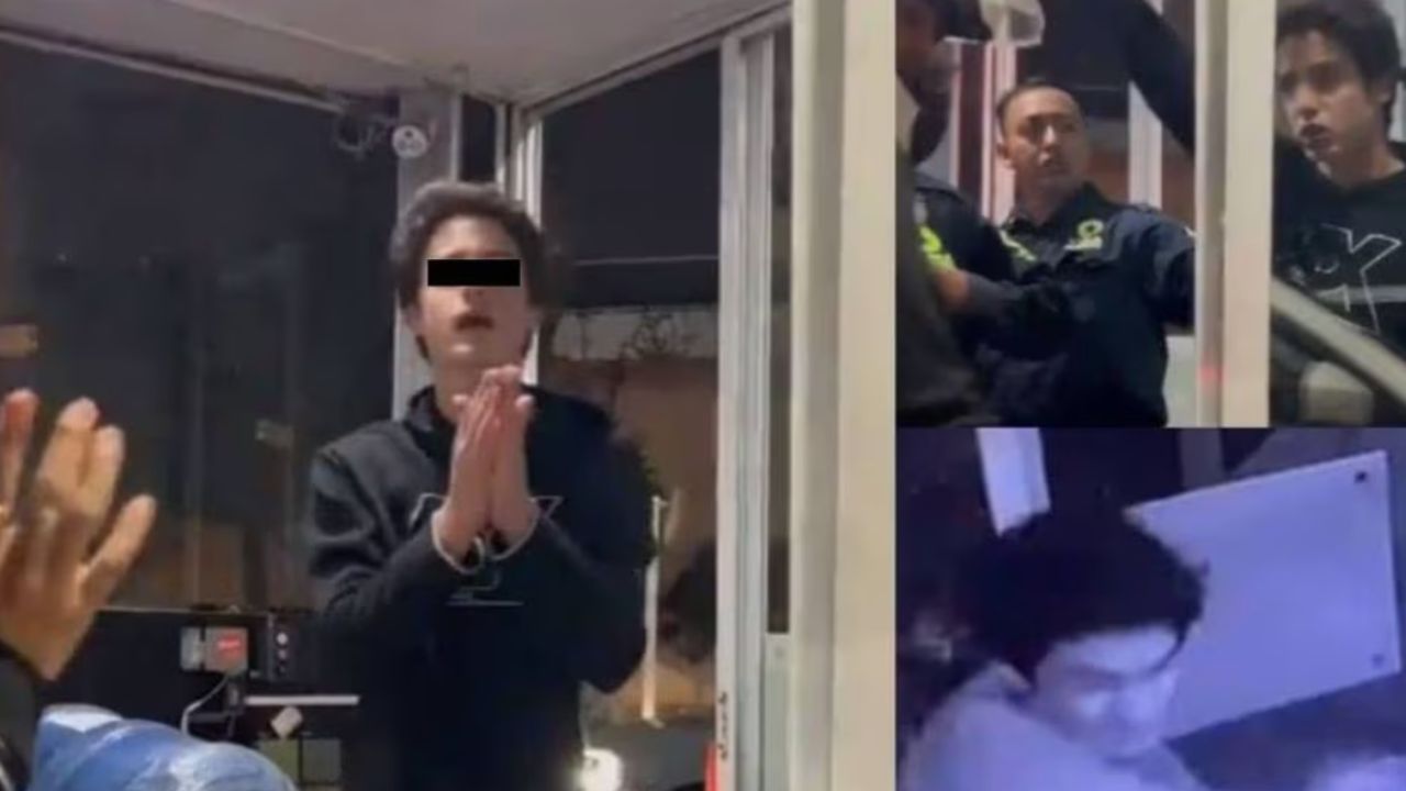 ¡Reprochable! Captan el momento en el cual un adolescente adinerado golpea a un guardia en México Imagen de ¡Reprochable! Captan el momento en el cual un adolescente adinerado golpea a un guardia en México