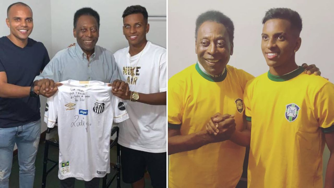 ¿Quién es el abuelo de Rodrygo?, en redes sociales afirman que es Pelé, tricampeón del mundo Imagen de ¿Quién es el abuelo de Rodrygo?, en redes sociales afirman que es Pelé, tricampeón del mundo