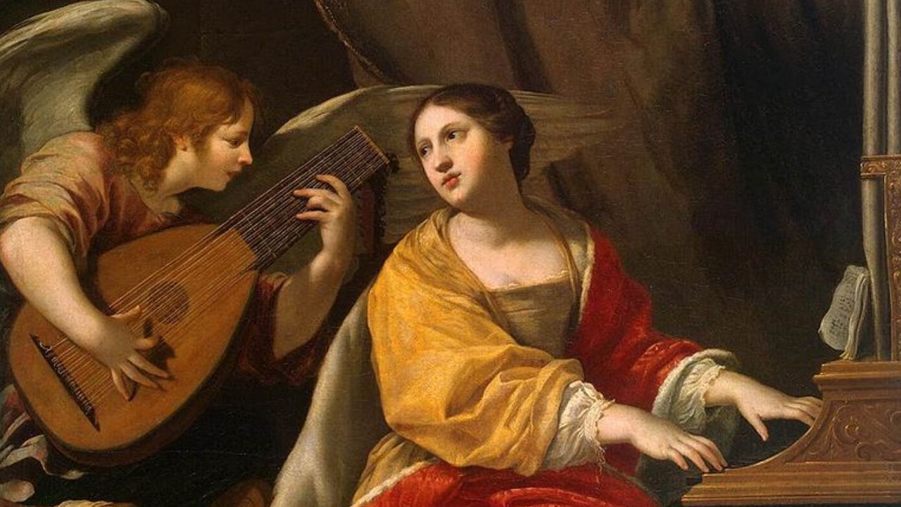Santa Cecilia, ¿por qué se le relaciona con los músicos en la fiesta del 22 de noviembre? Imagen de Santa Cecilia, ¿por qué se le relaciona con los músicos en la fiesta del 22 de noviembre?