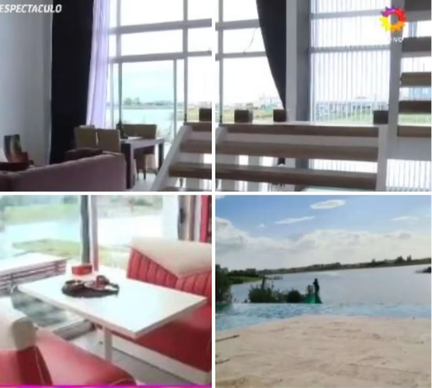 Las diferentes partes de la casa de Guido Süller. Foto: Captura El Trece
