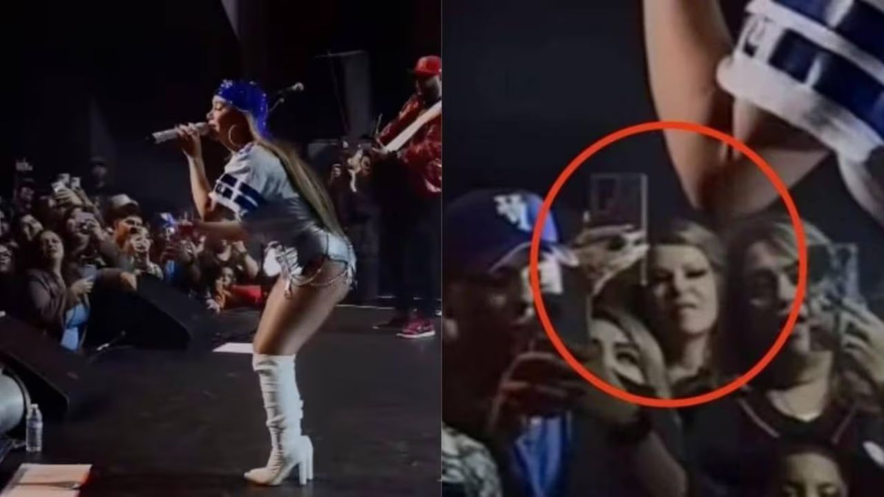 Captan a 'fantasma' de Jenni Rivera en el concierto de su hija Imagen de Captan a 'fantasma' de Jenni Rivera en el concierto de su hija