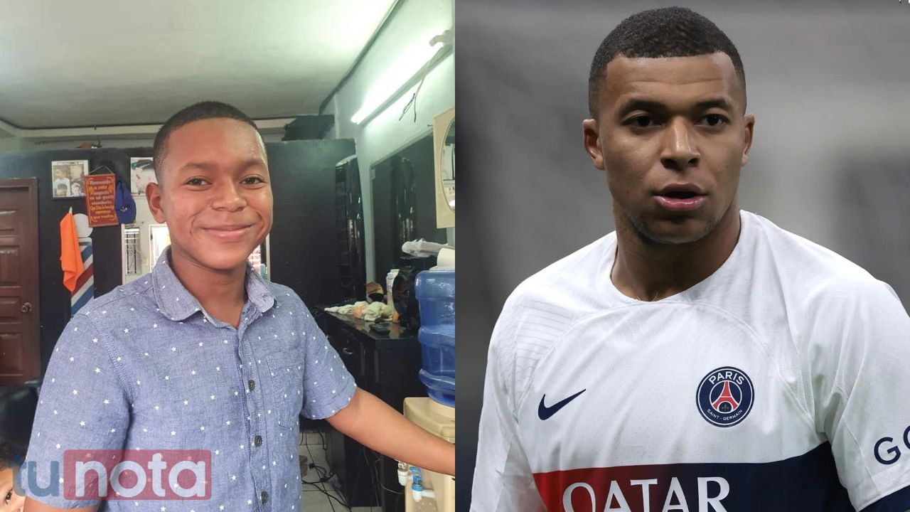 ¿Hijo perdido? Encuentran al 'mini Kylian Mbappé' hondureño en una barbería Imagen de ¿Hijo perdido? Encuentran al 'mini Kylian Mbappé' hondureño en una barbería