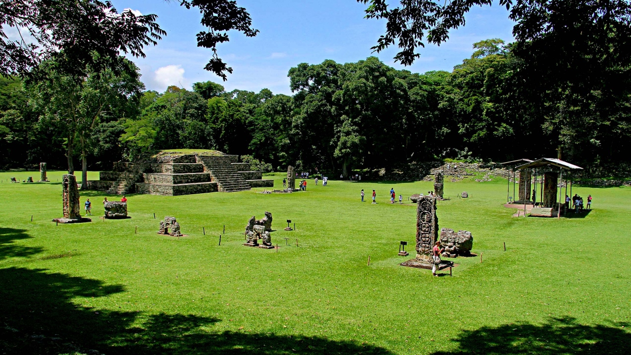 Imagen de Un río y humanos, principales amenazas en el parque arqueológico de Copán Ruinas