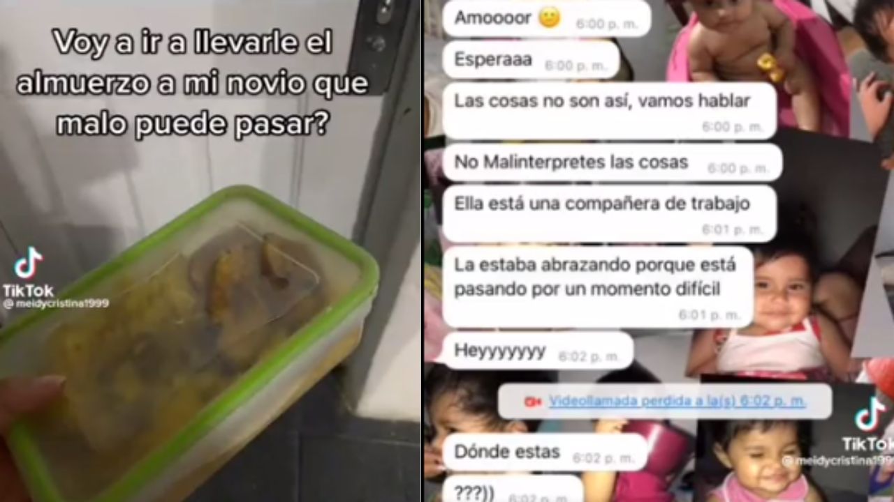 Novia le llevó almuerzo sorpresa a su pareja y lo descubrió con otra Imagen de Novia le llevó almuerzo sorpresa a su pareja y lo descubrió con otra