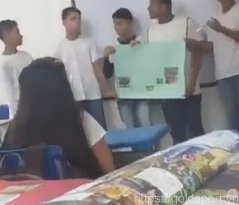 El acto sucedió en una escuela de Brasil