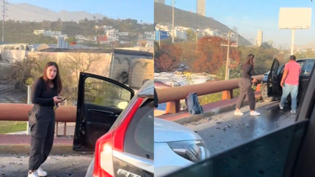 'Oiga, no se puede estacionar': hombre se burla de joven que chocó su carro Imagen de 'Oiga, no se puede estacionar': hombre se burla de joven que chocó su carro