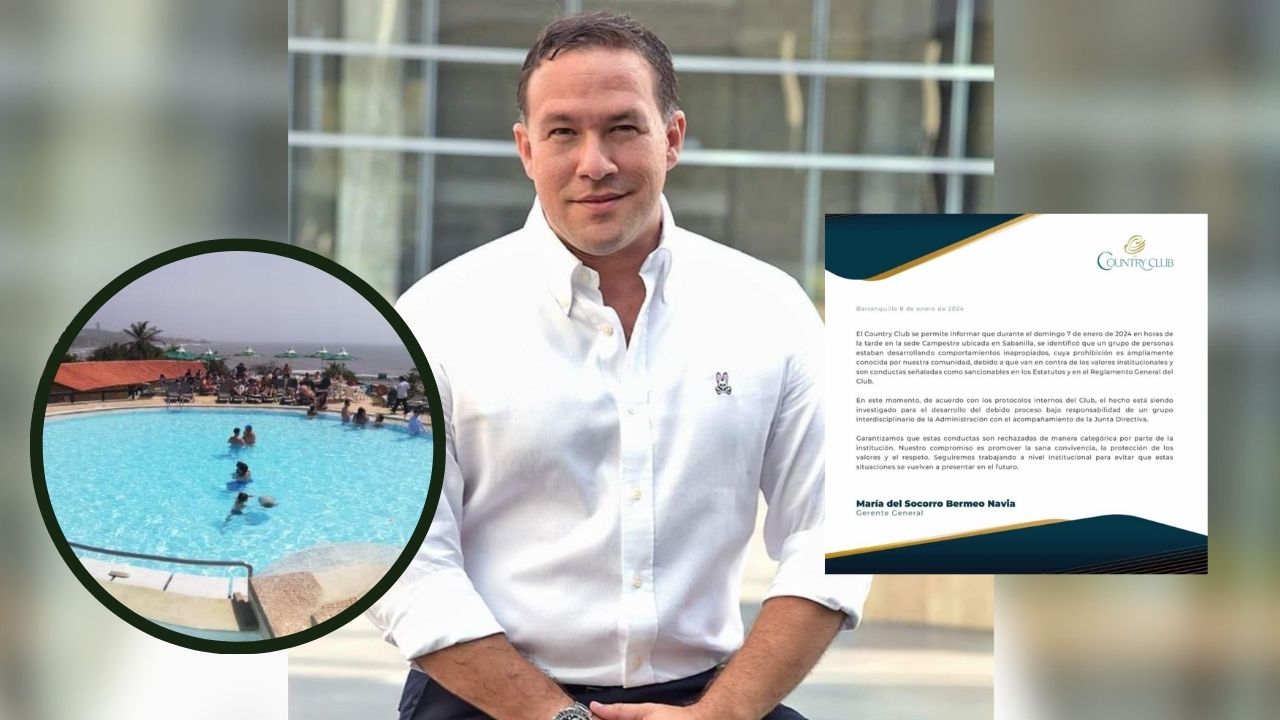 Imagen de Iván David Borrero y esposa video: ¿Dónde está la grabación del escándalo del Country Club en Barranquilla?