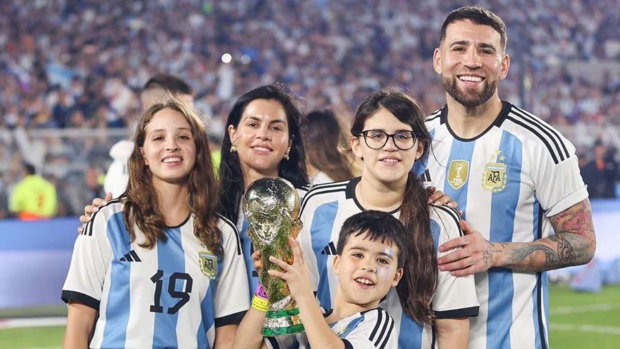 Imagen de Nicolás Otamendi hijos: ¿Cuántos son, qué edad tienen y qué se sabe sobre los hijos del futbolista argentino?