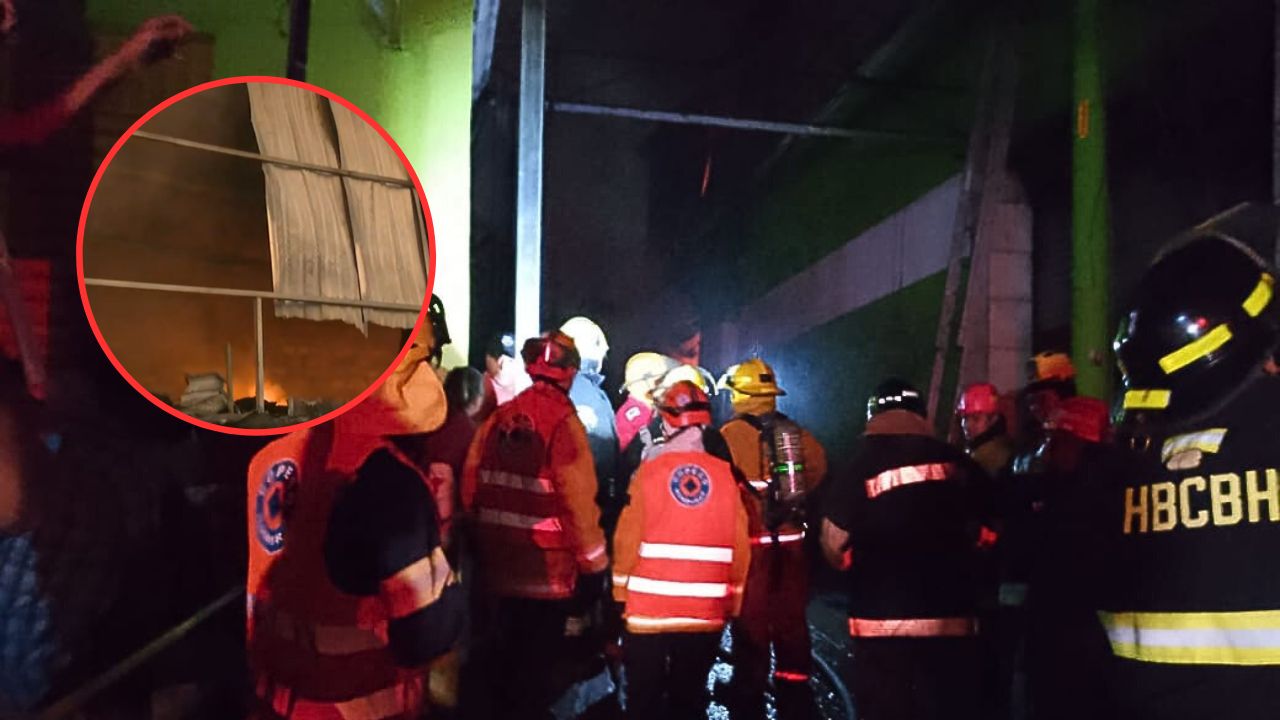 Imagen de Incendio en importadora del centro de la capital se reactivó durante la madrugada