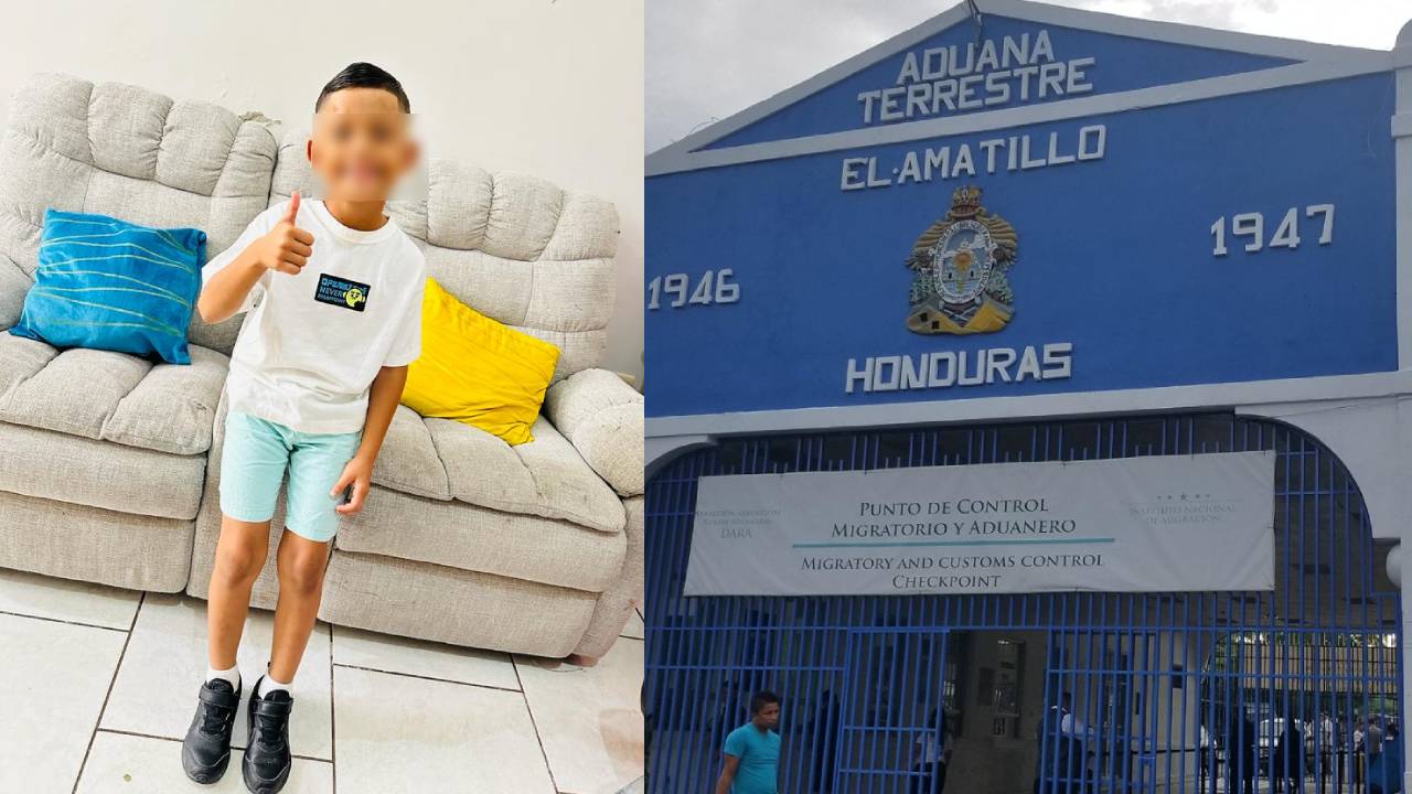 Recuperan en El Amatillo a Dylan Rojas, niño robado en Tegucigalpa Imagen de Recuperan en El Amatillo a Dylan Rojas, niño robado en Tegucigalpa