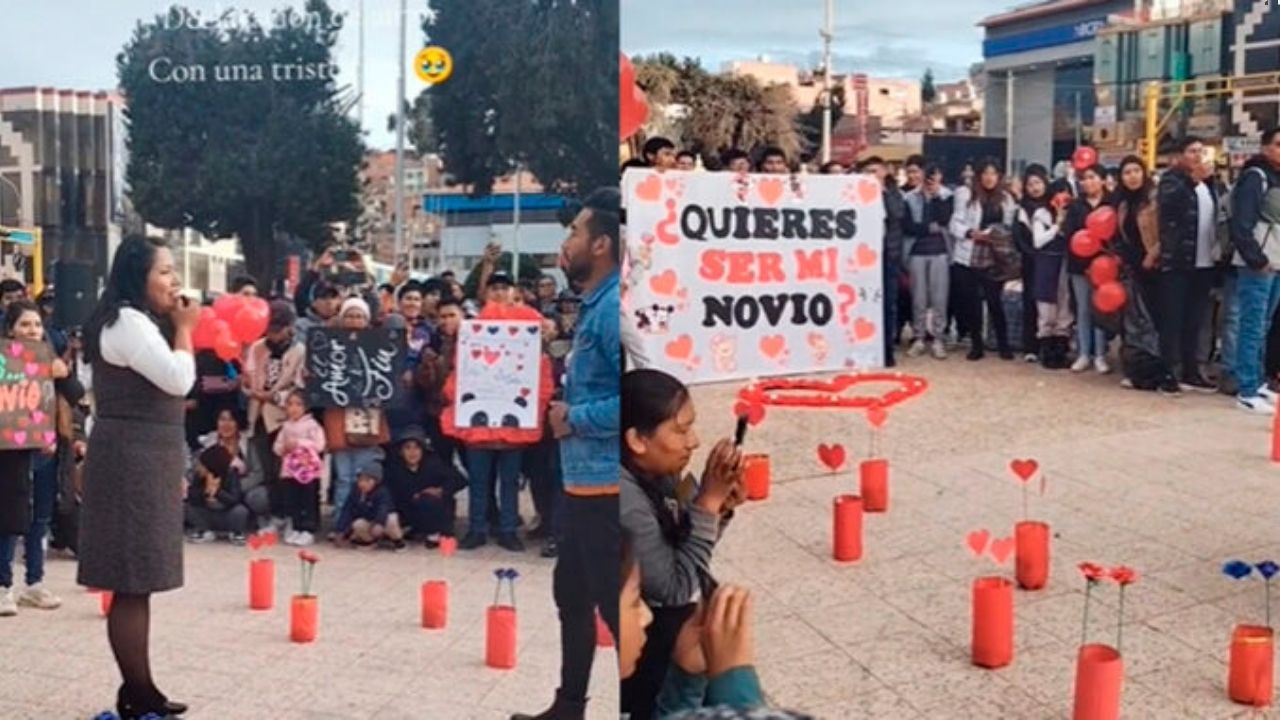 ¡Frente a todos! Joven le pide a su enamorado que sea su novio y él la rechaza Imagen de ¡Frente a todos! Joven le pide a su enamorado que sea su novio y él la rechaza