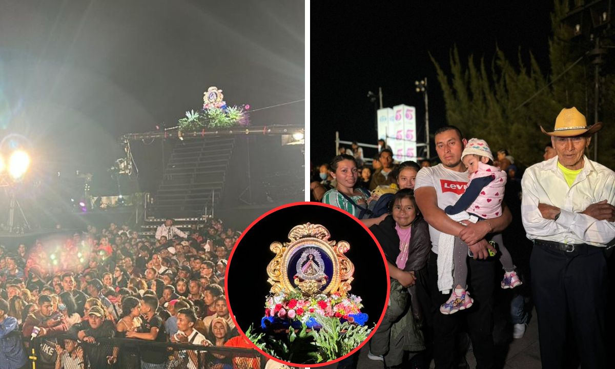 Imagen de FOTOS: Hondureños llenos de devoción llegan a visitar a la Virgen de Suyapa