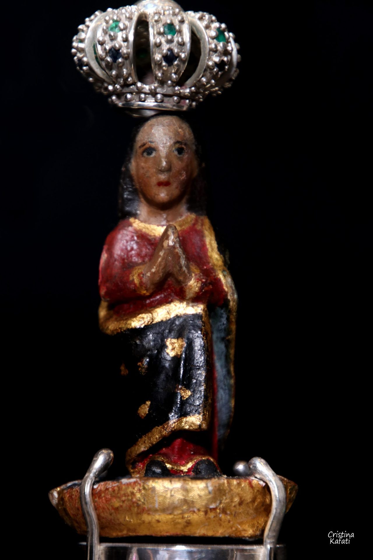 Figura de Virgen de Suyapa. Foto: Cristina Kafati, Suyapa Medios