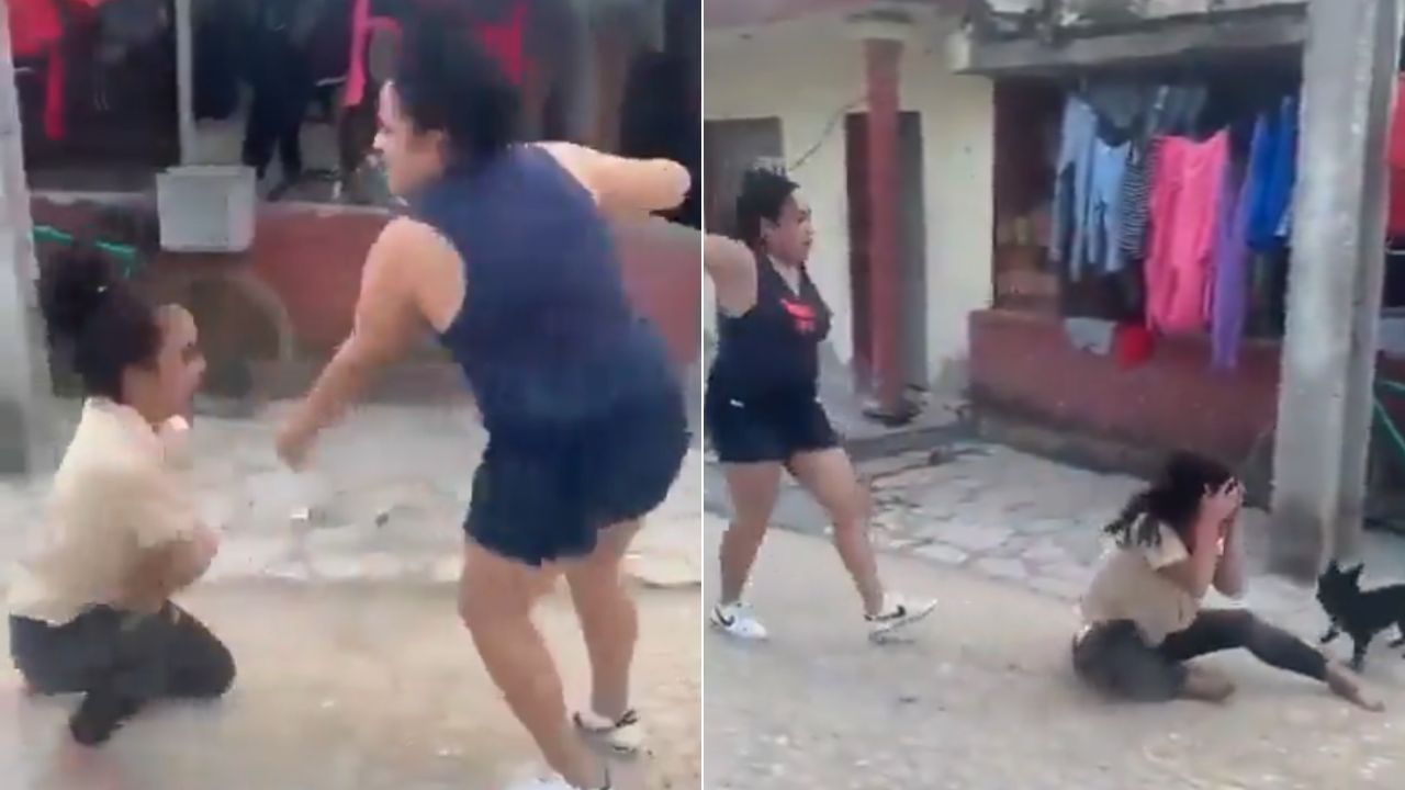 Imagen de Hombre graba como su esposa y su amante se disputan por su amor