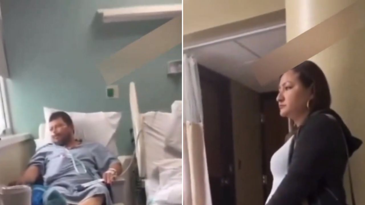 Imagen de ¡Se le juntó el ganado! Hombre hospitalizado es visitado por su esposa y su amante