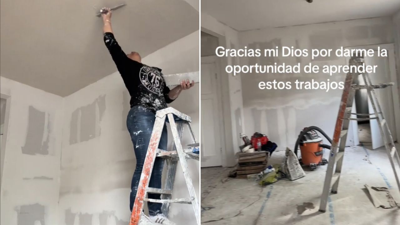 Imagen de Hondureña de 52 años se gana la vida reparando viviendas en Estados Unidos