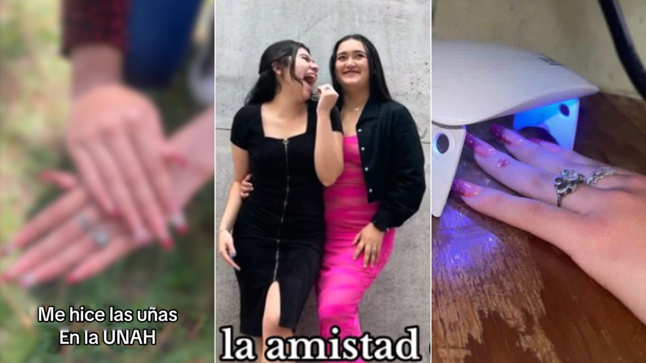 VIDEO: Hondureñas se aplican las uñas acrílicas en plena UNAH Imagen de VIDEO: Hondureñas se aplican las uñas acrílicas en plena UNAH