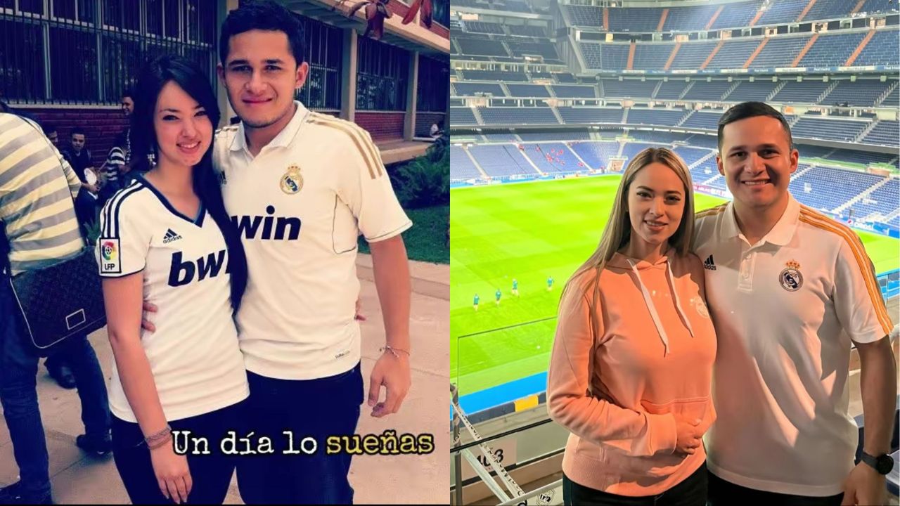 Imagen de Pareja hondureña cumple su sueño de conocer el estadio del Real Madrid