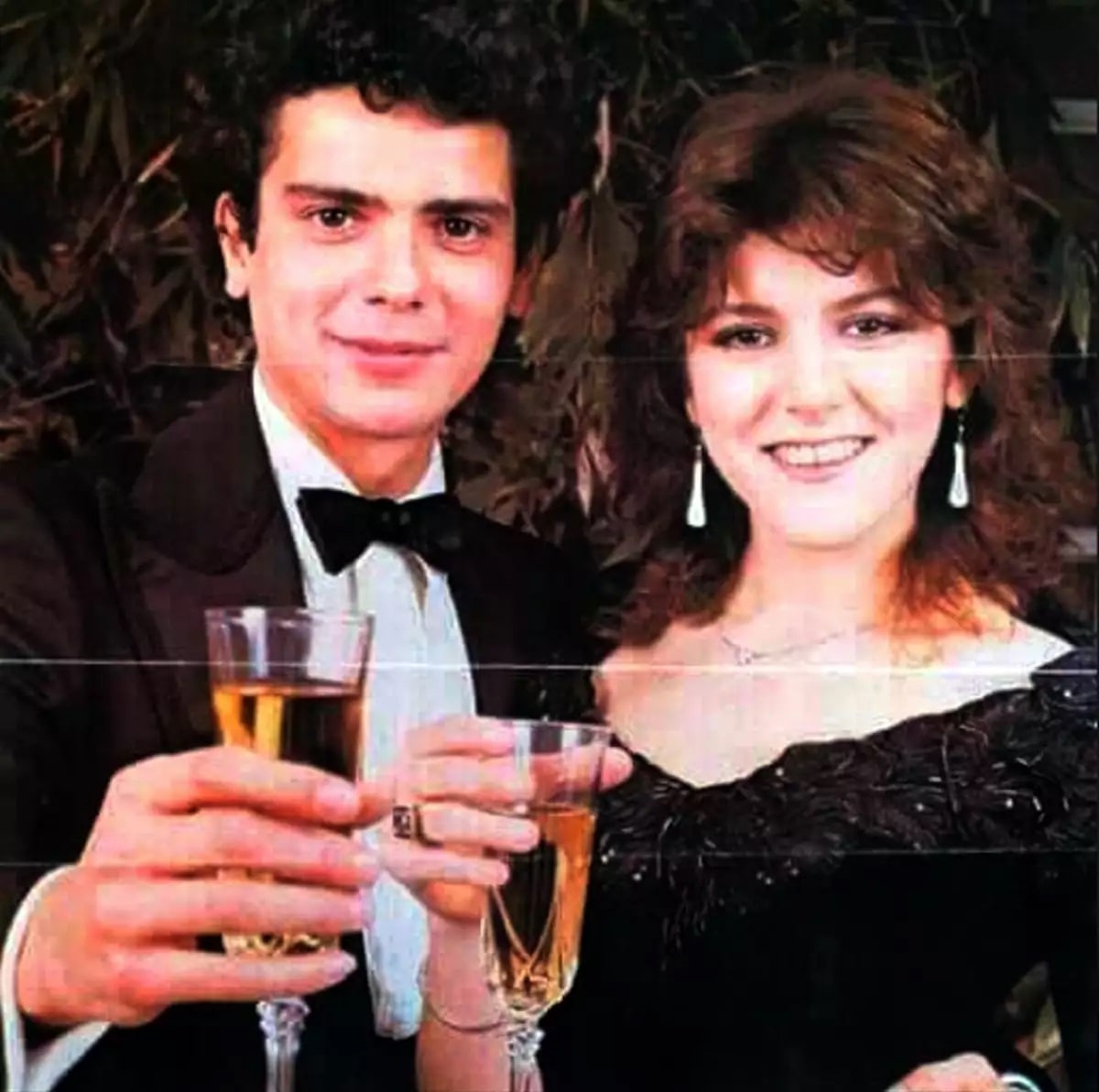 Juan Garza y su novia Viridiana Alatriste. Foto: Agencia México.