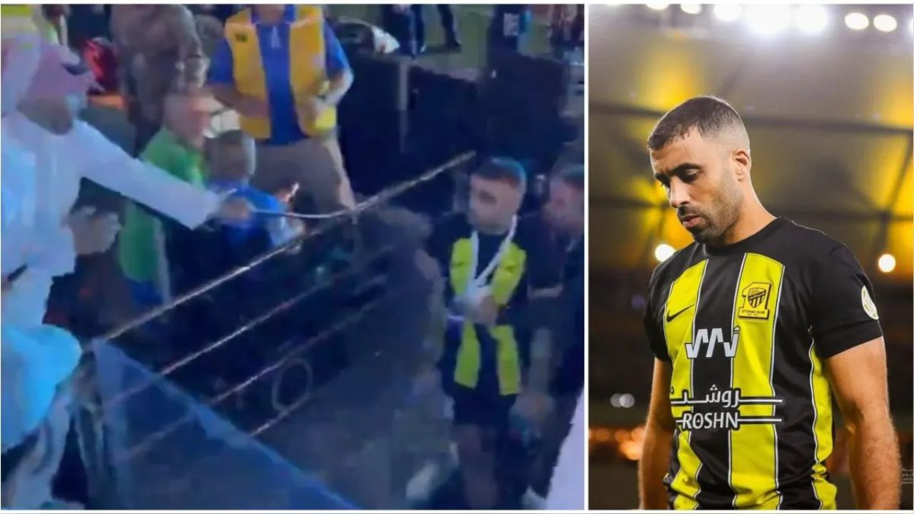 VIDEO: Aficionado le da dos latigazos a jugador de Al-Ittihad tras perder la Supercopa Imagen de VIDEO: Aficionado le da dos latigazos a jugador de Al-Ittihad tras perder la Supercopa