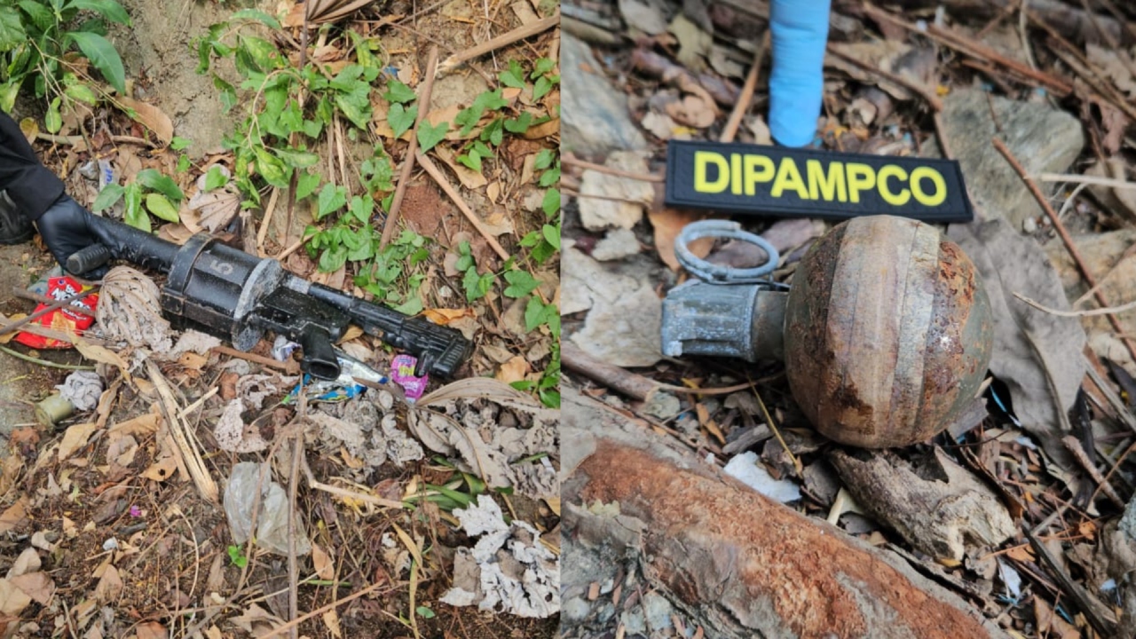 Decomisan armamento de guerra a la pandilla 18 en Choloma, Cortés Imagen de Decomisan armamento de guerra a la pandilla 18 en Choloma, Cortés