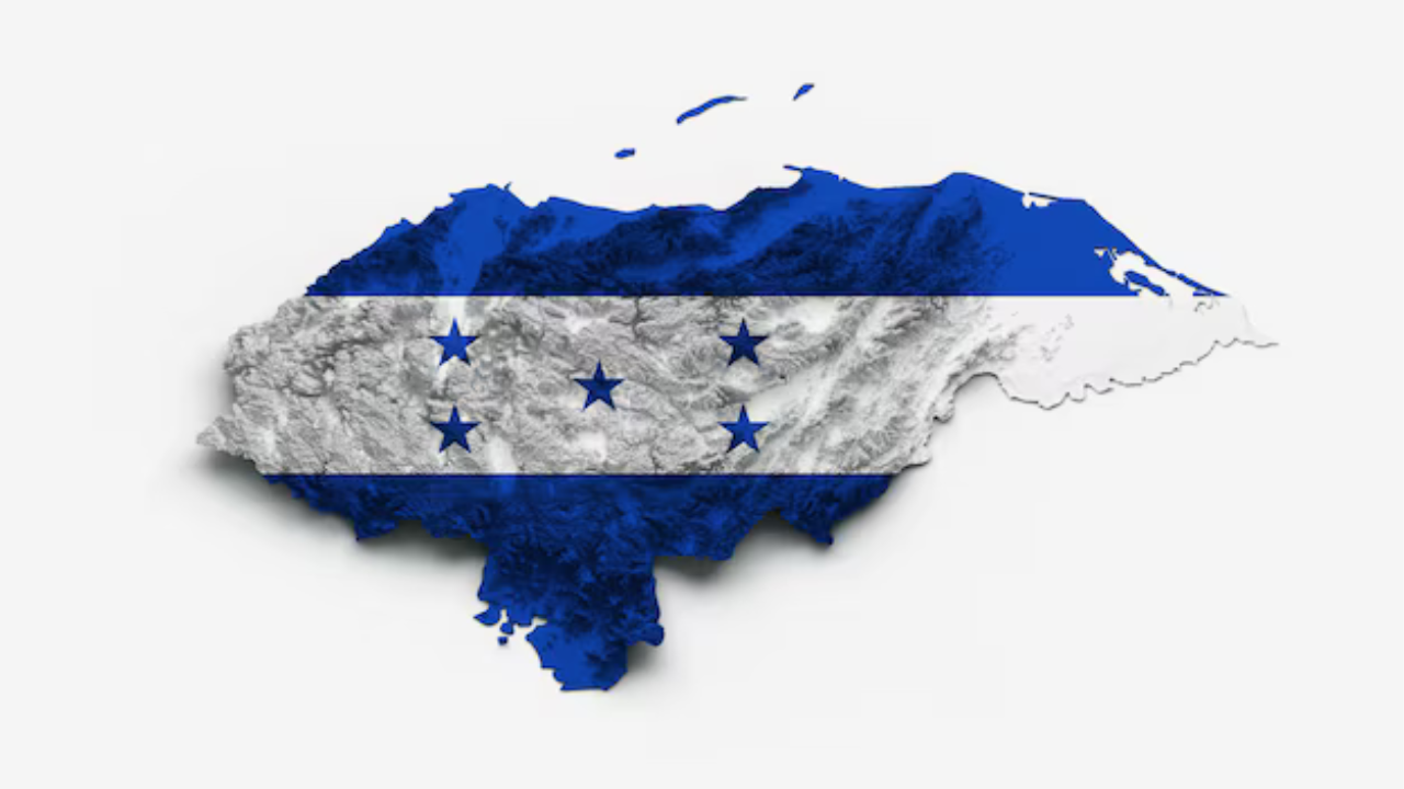Imagen de Mapa mudo de Honduras: una herramienta esencial para la educación geográfica