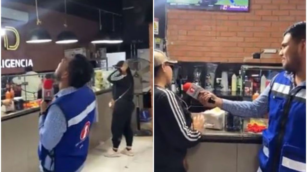 VIDEO: Reportero se encuentra a su mamá 'bola' durante transmisión en vivo Imagen de VIDEO: Reportero se encuentra a su mamá 'bola' durante transmisión en vivo