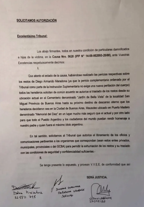 Solicitud de autorización