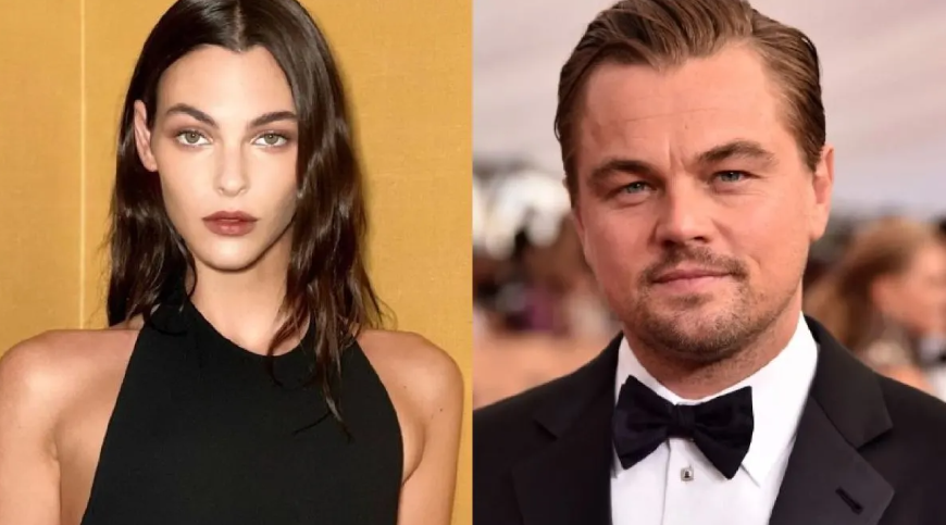 Vittoria Ceretti y Leonardo DiCaprio