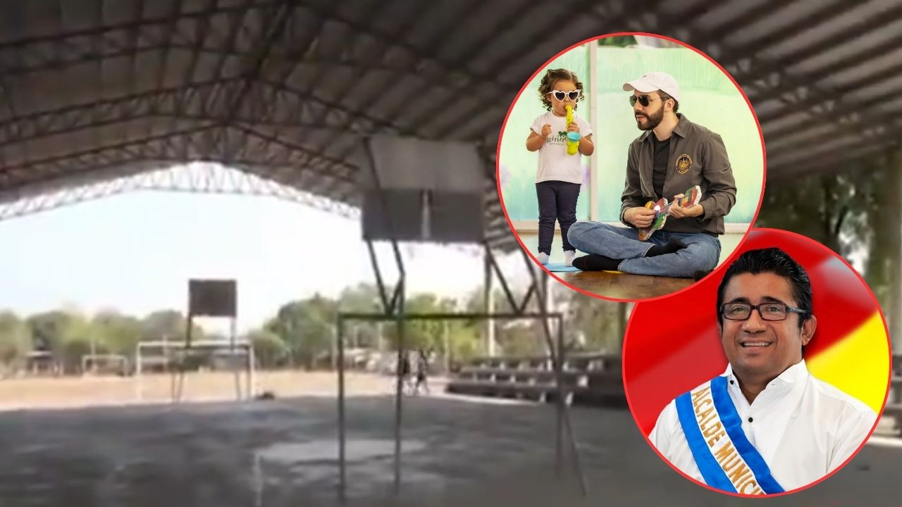 Imagen de Polideportivo de Choluteca se llamará Layla, como la hija de Nayib Bukele