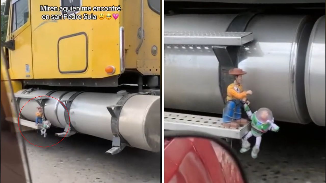 Captan juguetes de Toy Story en camión en San Pedro Sula, ¡como en la película! Imagen de Captan juguetes de Toy Story en camión en San Pedro Sula, ¡como en la película!