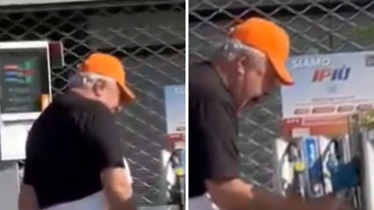 Video 'viejo' gasolinera: un señor es captado utilizando la manguera de PVC en parte de su cuerpo Imagen de Video 'viejo' gasolinera: un señor es captado utilizando la manguera de PVC en parte de su cuerpo