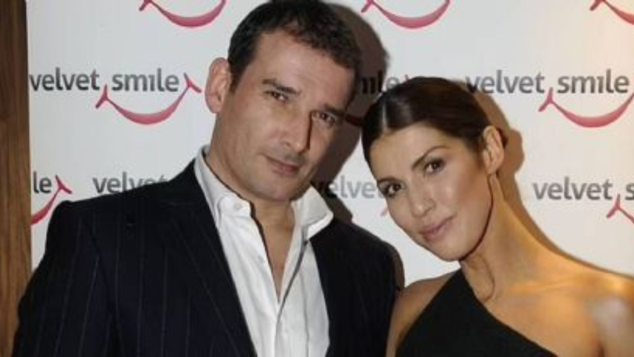 victoria vera junto a su esposo