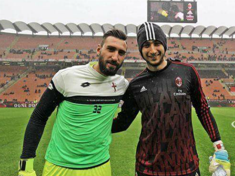 Foto de los hermnos Donnarumma quiénes son porteros