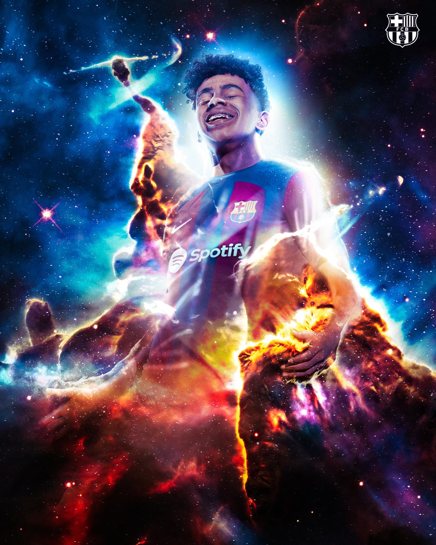 Imagen gráfica de Lamine Yamal