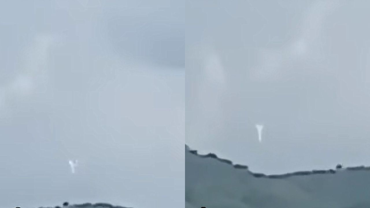 Captan a un 'ángel' en montaña guatemalteca Imagen de Captan a un 'ángel' en montaña guatemalteca
