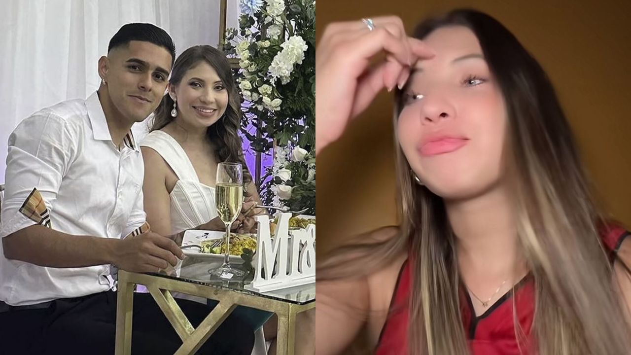 Annie Córdova presume sus anillos luego de casarse con Luis Palma Imagen de Annie Córdova presume sus anillos luego de casarse con Luis Palma
