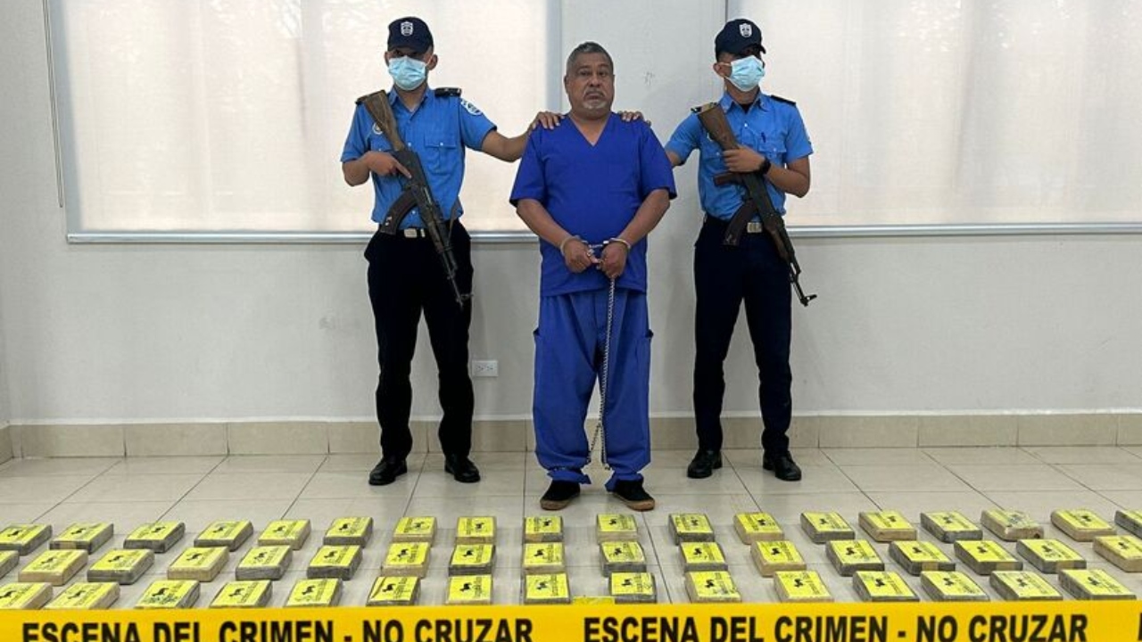 Imagen de Detienen a hondureño con 209 kilos de cocaína en Nicaragua