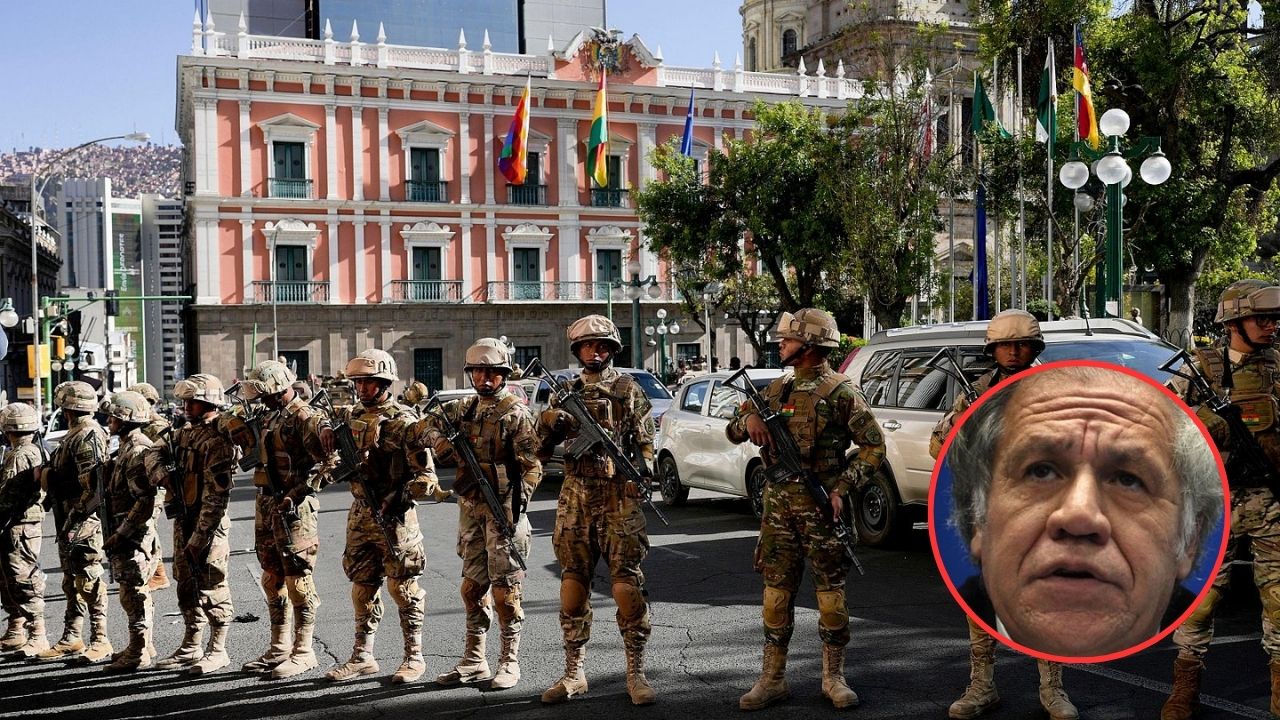 Almagro: "La OEA no permitirá un golpe de Estado en Bolivia" Imagen de Almagro: "La OEA no permitirá un golpe de Estado en Bolivia"
