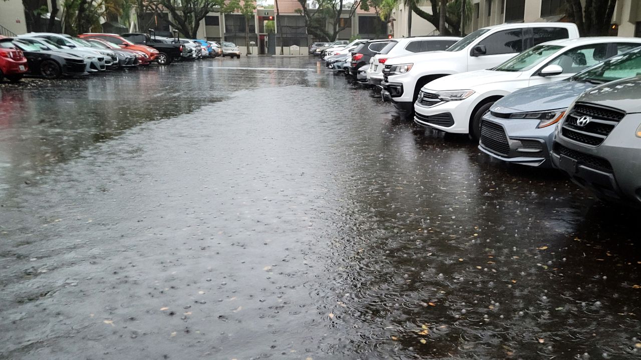 Imagen de Inundaciones y vuelos cancelados en Florida dejan lluvias