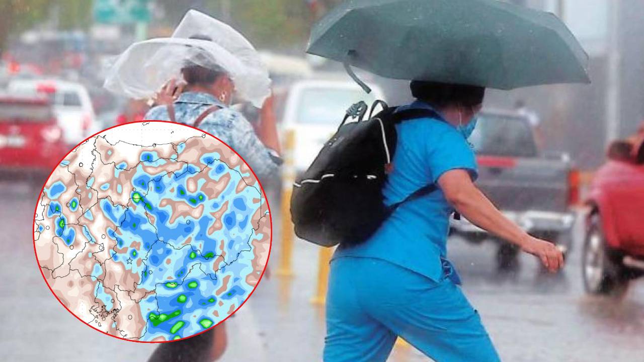 Imagen de Lluvias moderadas persistirán este sábado en varias regiones de Honduras