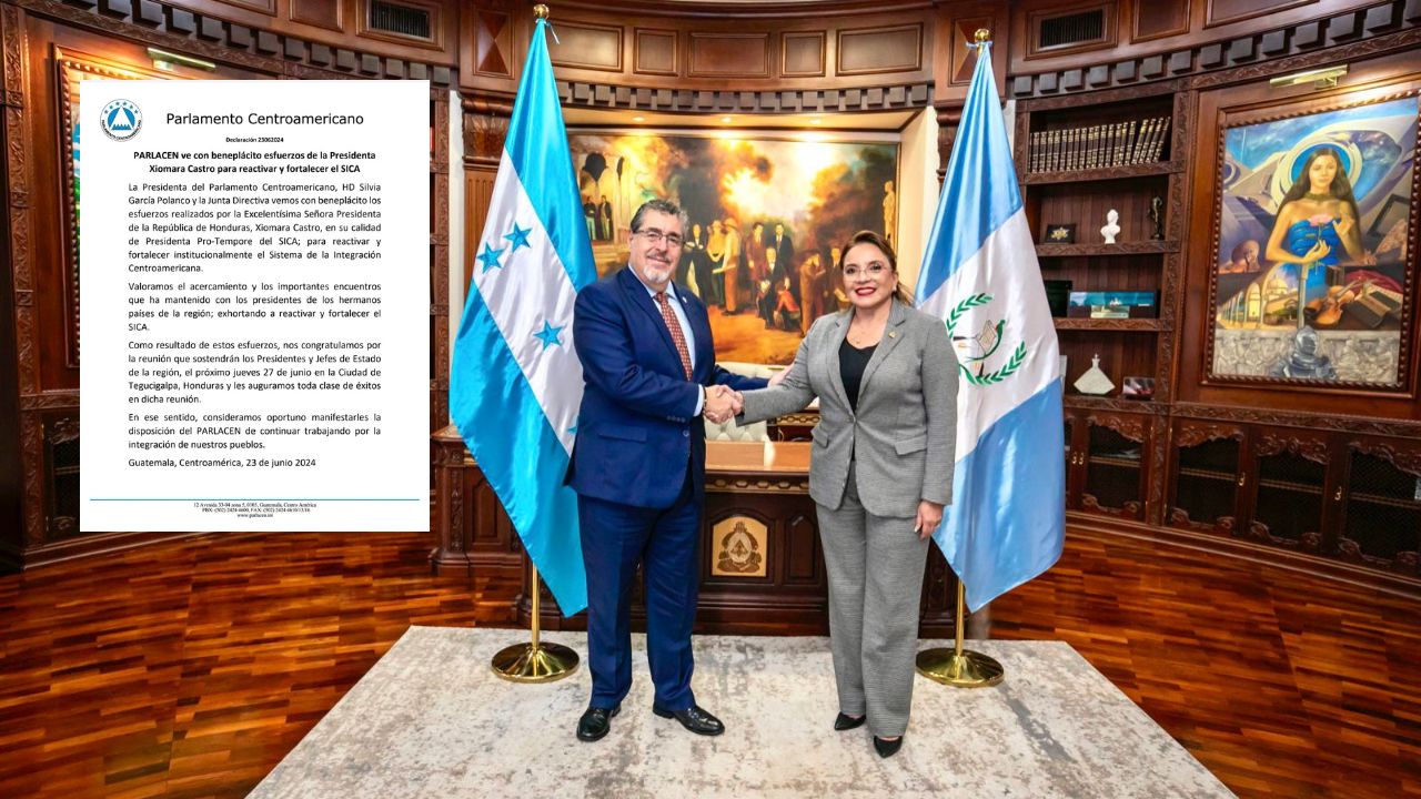 Parlacen apoya esfuerzos de Xiomara Castro para reactivación del SICA Imagen de Parlacen apoya esfuerzos de Xiomara Castro para reactivación del SICA
