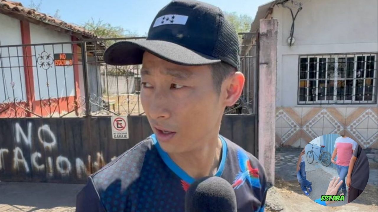 Le sacan susto a Shin Fujiyama en frontera de El Salvador: ¿por qué me grabas? Imagen de Le sacan susto a Shin Fujiyama en frontera de El Salvador: ¿por qué me grabas?