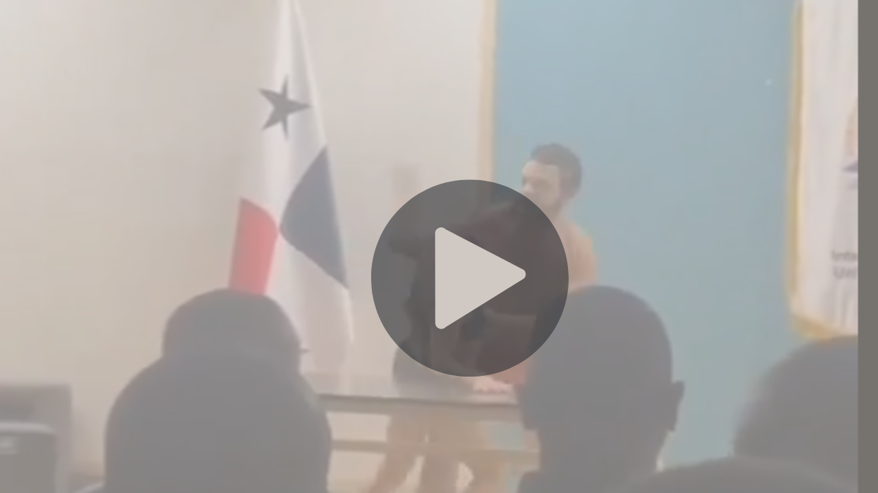 Imagen de Video de profesor y estudiante Panamá UMIP, contenido fuera de tono se hace viral