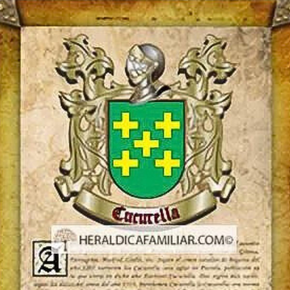 Escudo del apellido Cucurella