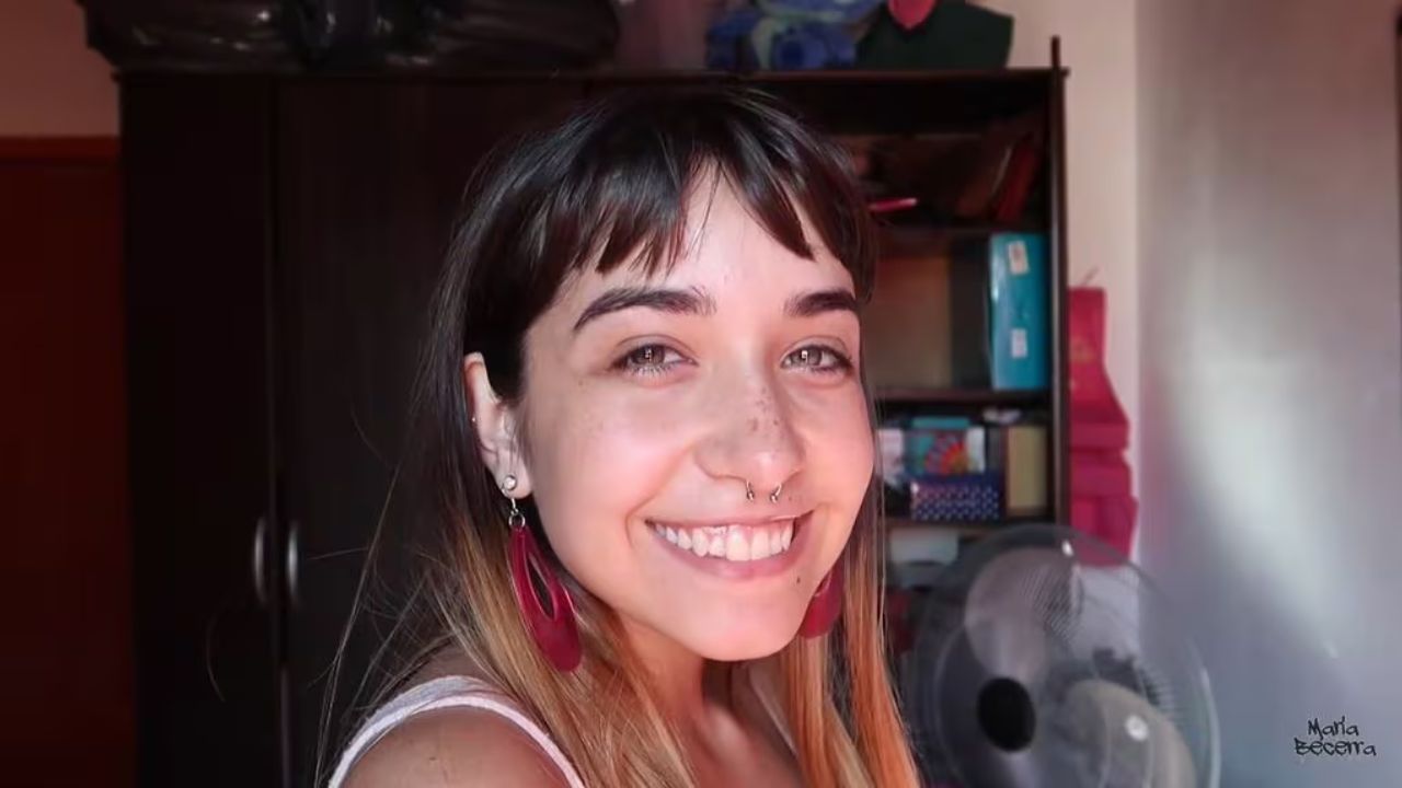 María Becerra antes Foto: Internet