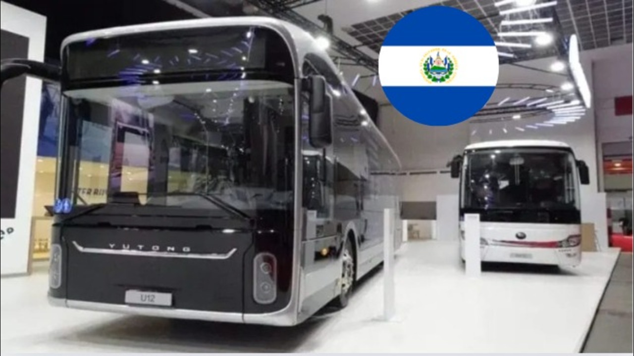 El Salvador recibe nuevos buses de alta gama financiados por empresa china Imagen de El Salvador recibe nuevos buses de alta gama financiados por empresa china