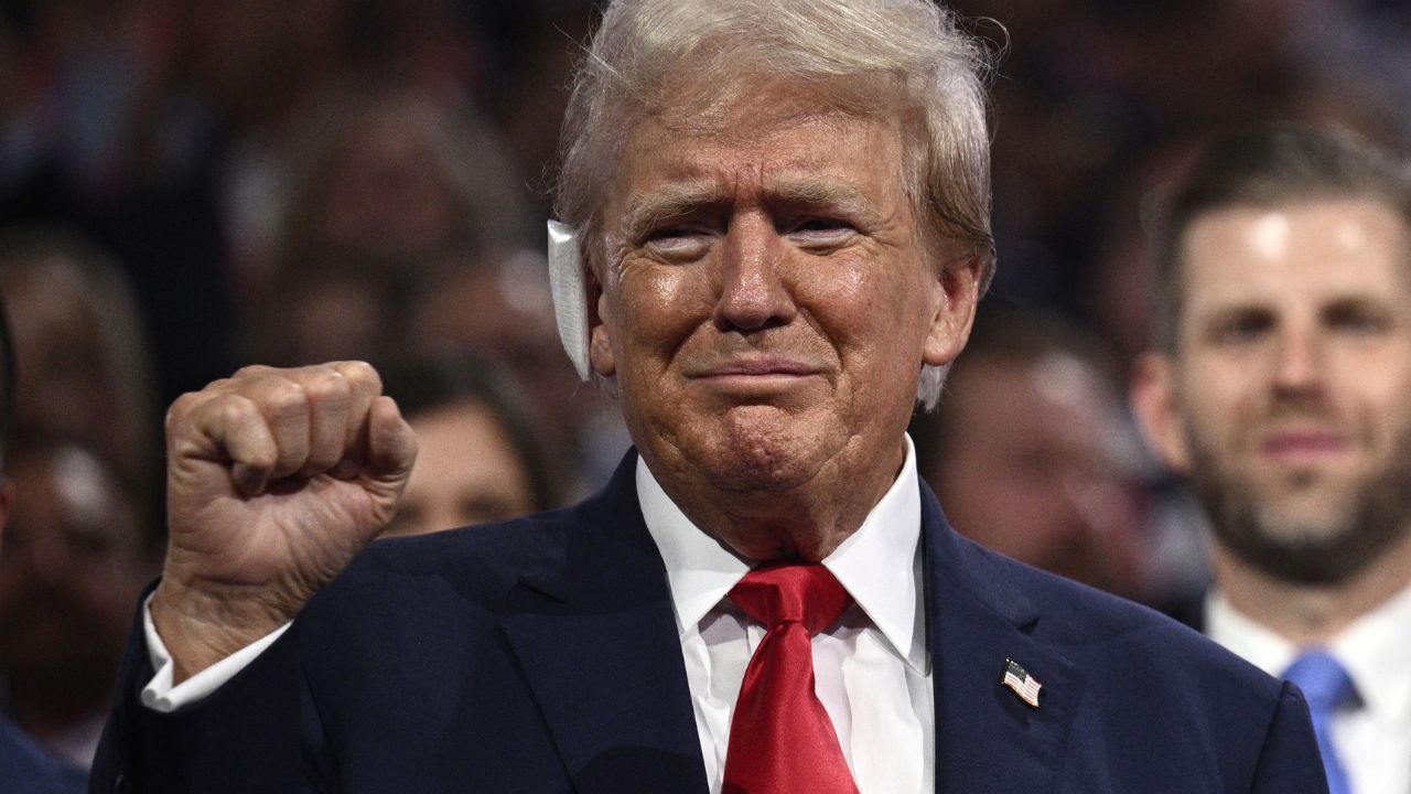Trump es nombrado oficialmente candidato presidencial por el Partido Republicano Imagen de Trump es nombrado oficialmente candidato presidencial por el Partido Republicano